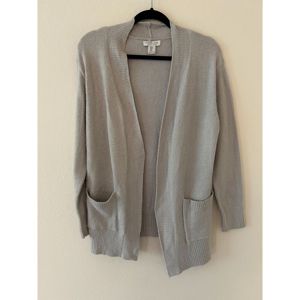 Rachel Zoe Soft and‎ Stretchy grey open cardigan Size S